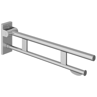 Klappgriff mobil HEWI S900 DUO A 85 cm, mit Papierhalter