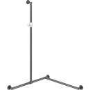 Duschhandlauf HEWI S900 76,5 x 76,5 x H 125 cm