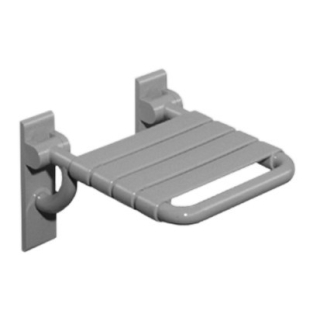 Klappsitz HEWI 477/801 B 44,8 cm, A 42,8 cm