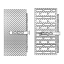 Befestigungsset HEWI BM18.3 zu Wandstütz- und...