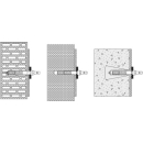 Befestigungsset HEWI BM11.2.2 zur einseitigen Befestigung