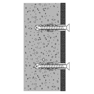 Befestigungsset HEWI BM11.3 zu Wandstütz- und Klappgriff
