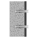Befestigungsset HEWI BM11.3 zu Wandstütz- und...