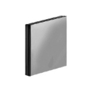 Abdeckplatte PLAN CARE zu Klappgriff und Wandstütz-