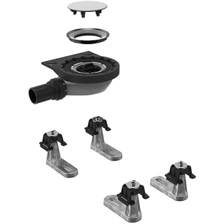 Rohbauset GEBERIT zu Duschenfläche Setaplano