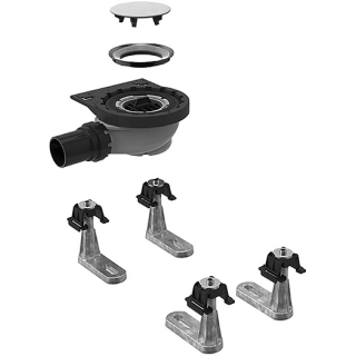 Rohbauset GEBERIT zu Duschenfläche Setaplano