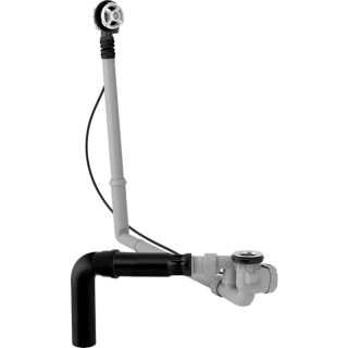 Wannengarnitur GEBERIT mit Drehbetätigung