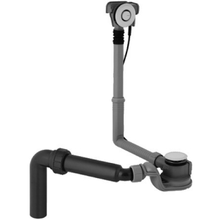 Wannengarnitur PUSHCONTROL 50 Ventilloch 52 mm