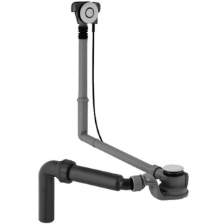 Wannengarnitur PUSHCONTROL 50 LANG, Ventilloch 52 mm