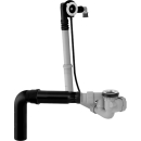 Wannengarnitur GEBERIT mit Drehbetätigung und Zulauf