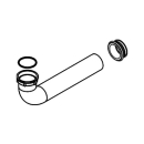 Ablaufbogen-Set SCHMIDLIN 1 1/2" x 40 mm, zu Urinal