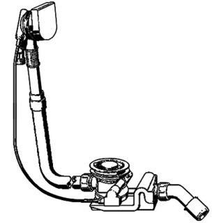 Wannengarnitur HIGH FIVE 90 TRIO, zu Badewannen mit Ablauf