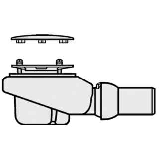 Duschenwannenablauf SUBWAY INFINITY, Tempoplex Plus