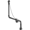 Ab- + Ueberlaufgarnitur KIT 31 mit Kette und Stöpsel