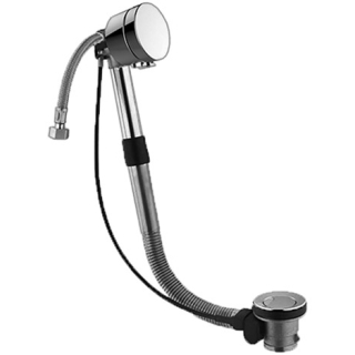 Ab- + Ueberlaufgarnitur KIT 60 mit Wanneneinlauf