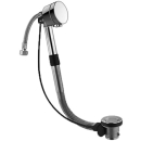 Ab- + Ueberlaufgarnitur KIT 60 mit Wanneneinlauf