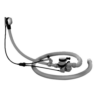 Wannengarnitur DURAVIT für Ablauf D 52 mm, Mehrpreis