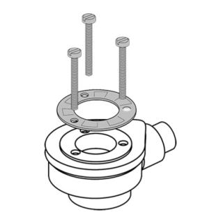 Ablauf TEMPOPLEX PLUS D 90 mm, ohne Deckel