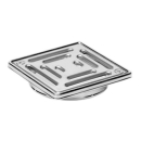 Standardrost GEBERIT verschraubbar, 9,1 x 9,1 cm