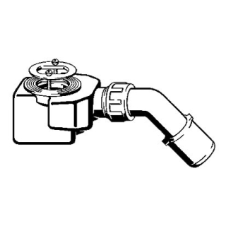 Duschenwannengarnitur DOMOPLEX für Ablauf D 52 mm