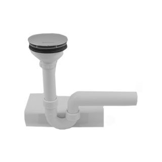 Duschenwannengarnitur VERTICAL für Ablauf D 90 mm, senkrecht