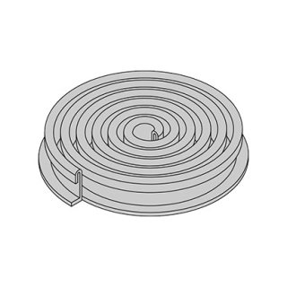 Zargengummiprofil SCHMIDLIN zugeschnitten auf 2 m