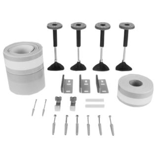 Schallschutz-Set STAUFFER Badewanne Kunststoff/Stahl