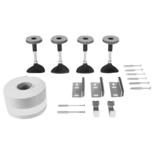 Schallschutz-Set STAUFFER Duschenwanne Kunststoff/Stahl