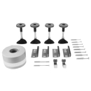 Schallschutz-Set STAUFFER Duschenwanne Kunststoff/Stahl