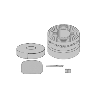 Zargen-Wannendichtband ISO-SET HAFNER, mit Schallschutz