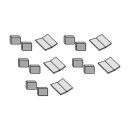 Wannen-Eckdichtungen Butyl HAFNER, für Zargen-