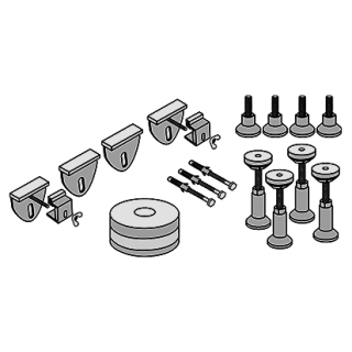 Schallschutz ISO-SET-HAFNER Dusche Stahl und Kunststoff