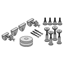 Schallschutz ISO-SET-HAFNER Dusche Stahl und Kunststoff