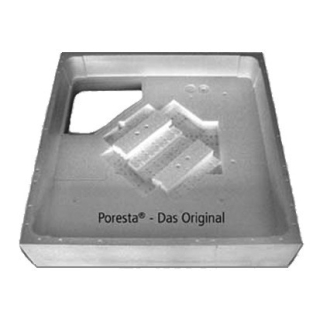 Duschenwannenträger Poresta 90 x 90 x 17 cm