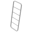 Handtuchleiter Oval 55 x 10 x 160 cm