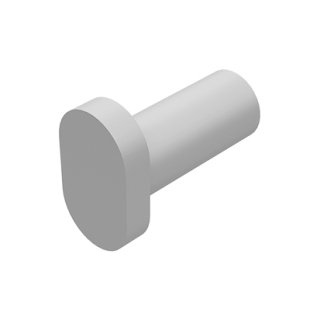 Wandhaken Oval A 6,5 cm