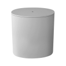 Hocker/Wäschekorb Oval 38 x 24 x 40,5 cm