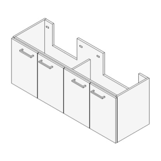 Unterbau TORO Breite x Tiefe x Höhe gemäss