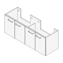 Unterbau TORO Breite x Tiefe x Höhe gemäss