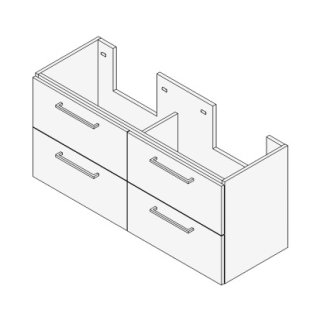 Unterbau TORO Breite x Tiefe x Höhe gemäss