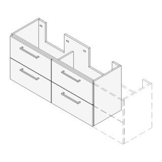 Unterbau TORO VARIABEL Breite x Tiefe x Höhe gemäss