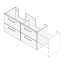 Unterbau TORO VARIABEL Breite x Tiefe x Höhe...