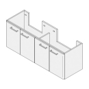 Unterbau ASINO Breite x Tiefe x Höhe gemäss