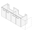 Unterbau ASINO VARIABEL Breite x Tiefe x Höhe...