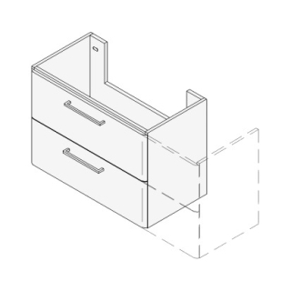 Unterbau ASINO VARIABEL Breite x Tiefe x Höhe gemäss