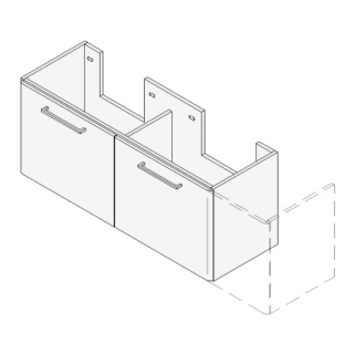 Unterbau ASINO VARIABEL Breite x Tiefe x Höhe gemäss