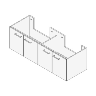 Unterbau RANA Breite x Tiefe x Höhe gemäss