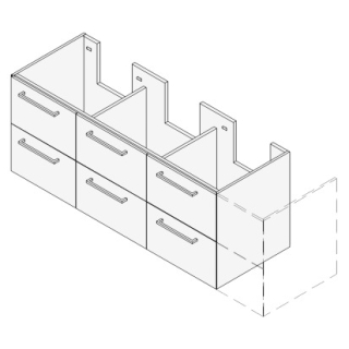 Unterbau RANA VARIABEL Breite x Tiefe x Höhe gemäss