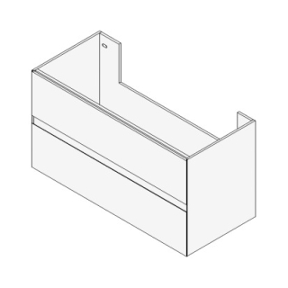 Unterbau GATTO Breite x Tiefe x Höhe gemäss