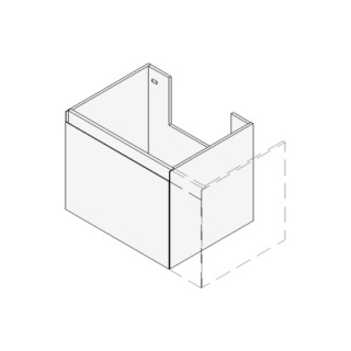 Unterbau GATTO VARIABEL Breite x Tiefe x Höhe gemäss